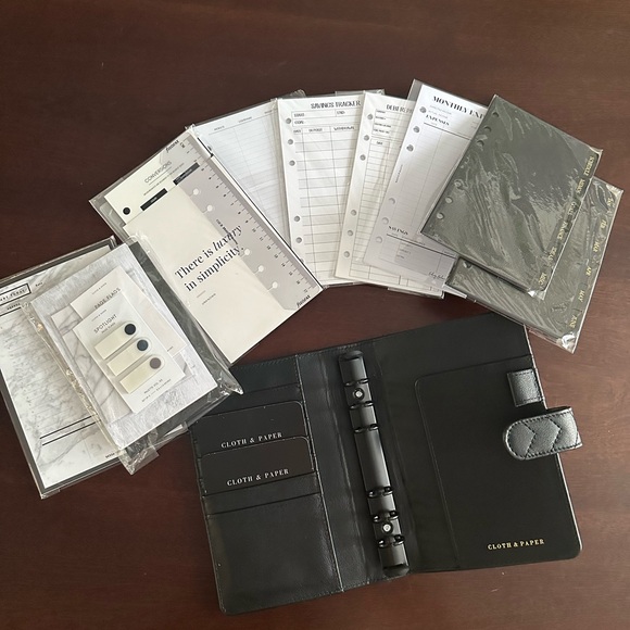 NWOT | Cloth and Paper Personal Planner Bundle - Picture 5 of 8